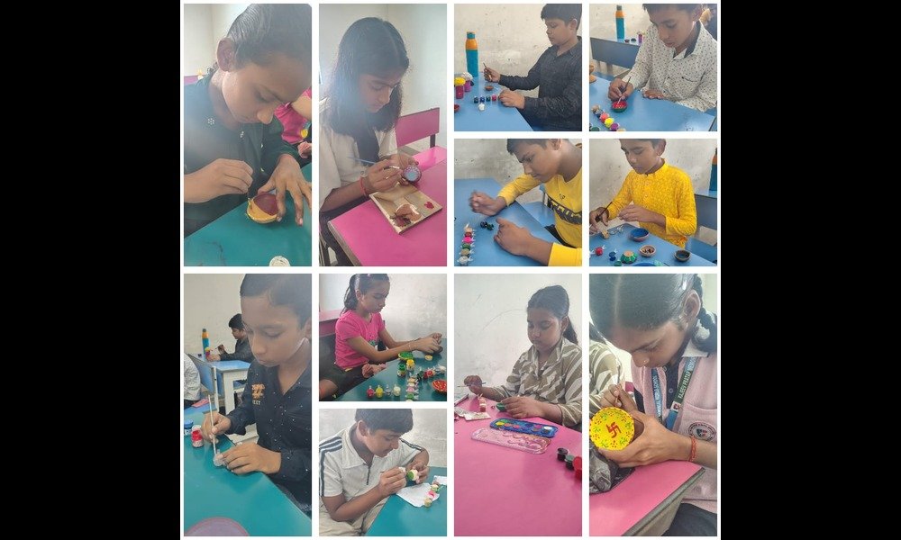 DIYA DECORATION COMPETITION 2025 - Image 6 | RPM World School Hajipur Vaishali